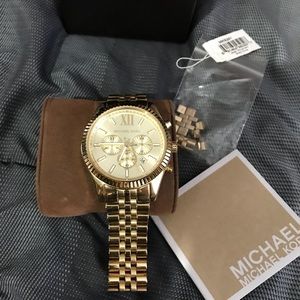 Michael Kors Gold Watch.